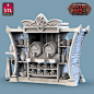 Tavern Shelf Unpainted Miniature image 1