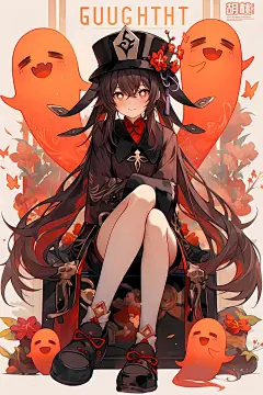 原神系列壁纸｜胡桃_4_冰果_来自小红书网页版