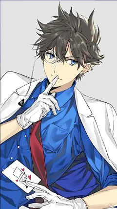 精选银翼的魔术师柯南动漫插画图片手机壁纸