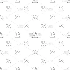 线图标,背景,山顶,白色,新创企业,商务,旅途,自然,壁纸