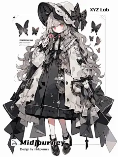 洛丽塔｜黑白女巫裙