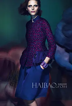 【最新图片】魅惑色彩的三维立体效果！乔治·阿玛尼 (Giorgio Armani) 2014春夏广告大片：Mert &amp; Marcus执镜_图1_海报时尚网图片库