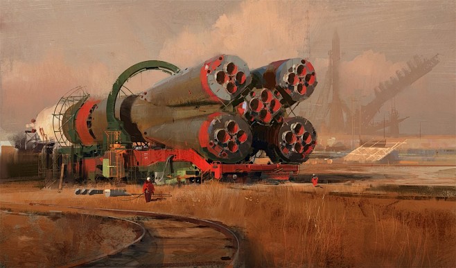 Soyuz Rocket Study, ...