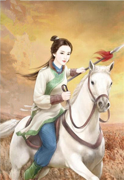 一首晴诗从敏之夭夭转采于2017-03-21 21:56:50有个盈盈骑马过古风女