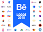 LOGO DESIGN项目2018  -  2019年 Behance字母标志字母组合标志设计师标识字标记logo-folio logofo