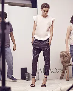 【图】法式、摇滚、波西米亚多元化设计！伊莎贝尔·玛兰 (Isabel Marant) 2014早春度假系列_第4页_Isabel Marant_海报时尚网