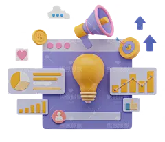 a15营销 ppt插画素材 办公 工作插画 开会 上班 工作 会议 指标 工作 的人  占位符 等待 404 3D 立体 卡通 电商 插画 图标 png PSD 免抠 设计 素材