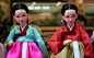 Korean dolls dressed in hanbok