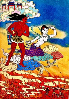 名家绘中国神话 冯健男 大禹治水 - 小红书