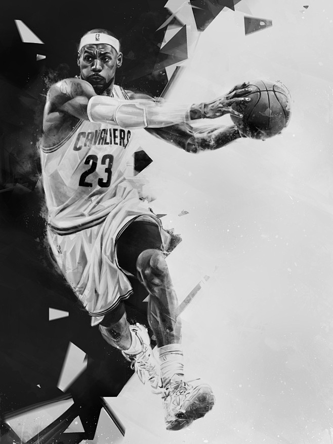 NBA Art on Behance