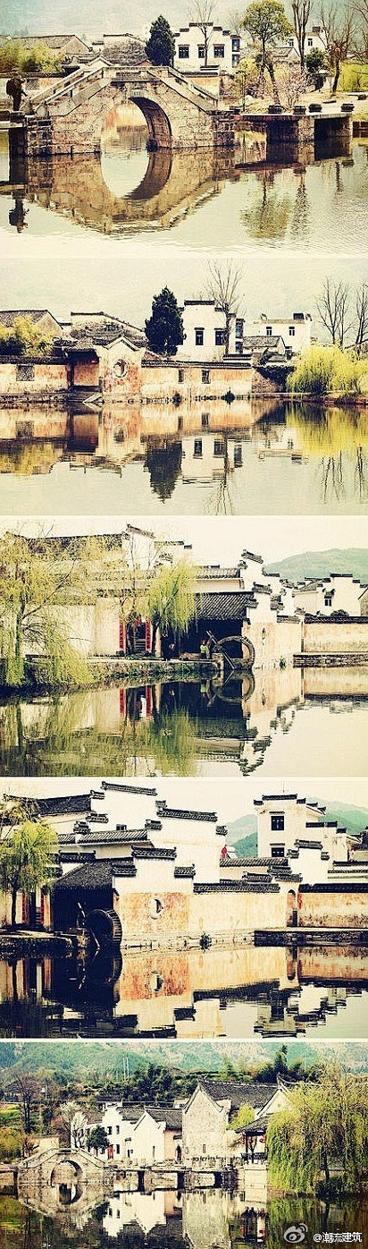 徽州古镇，尽显中国古建筑之美~~