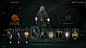 fantasy art medieval fantasy user interface videogame art