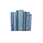 Vintage Decorative Books, Wedding Decor, Book Collection, Centerpiece, Table Settings,Home Decor, Interior Design, blue navy