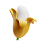 Banana 3D Illustration