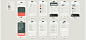 UI/UX Figma app design design system ui kit Mobile app user interface user experience design visual design