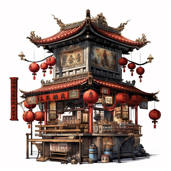 蒸汽朋克风建筑 (18)