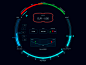 Digital infographics hud panel for binary options sci-fi vector ux ui design hud finance business dashboard ui dashboard design dark background adobe photoshop cc adobe photoshop adobe illustrator cc adobe illustrator web fintech finance dark animation ad