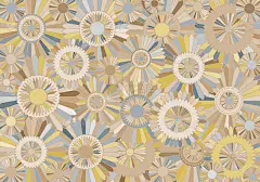 抽象背景由不同尺寸的齿轮组成