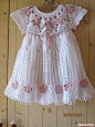 crochet white baby dress for summer | make handmade, crochet, craft: 