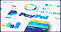 3D Fintech paypal banking finance Mobile app Website UI/UX user interface fintech app