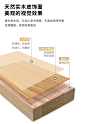 金闪闪橡木北欧实木床1.8收纳高箱储物现代简约发光床主卧1.5婚床-tmall.com天猫