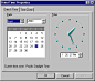 Time and date in Windows 95 (Date/Time Properties)