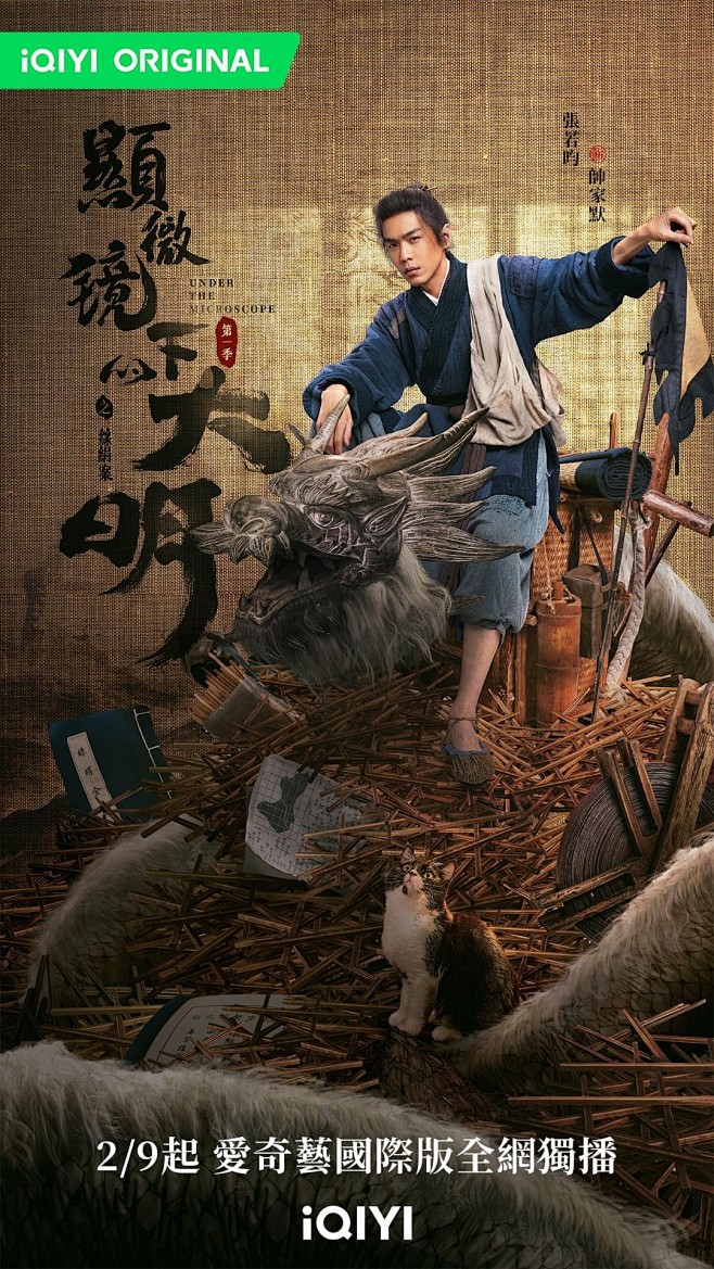显微镜下的大明之丝绢案 海报