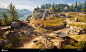 Assassin's Creed Odyssey - Attika, Fields of Eleusis, Vincent Gros : I did the level art for this part of the Fields of Eleusis, in the region of Attika, for Assassin's Creed Odyssey.
I also did a lot of work in many parts of Attika, in Piraeus, the Islan