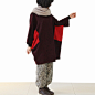 原创设计 羊毛压花蝙蝠袖超宽松连衣裙 新款 2013