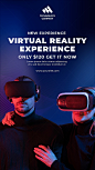 vr安全体验馆虚拟现实科技海报插图3