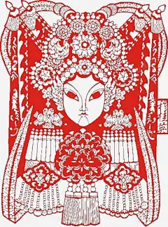 古典剪纸装饰 票友 素材 花旦图案 设计 霸王别姬 元素 免抠png 设计图片 免费下载 页面网页 平面电商 创意素材