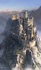 Castles, miguel membreño on ArtStation at https://www.artstation.com/artwork/dlEYJ