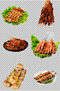 烤串肉串美食素材-众图网