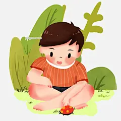 惊蛰人物和七星瓢虫图片大小2000x2000px 图片尺寸1.96 MB 来自PNG搜索网 pngss.com 免费免扣png素材下载！惊蛰人物插画#卡通人物#卡通手绘#绿色的叶子#七星瓢虫#植物装饰#坐着的男孩#