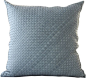 Watercolor Pillow in Agra Blue