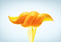 Orange Squeeze : Fluid simulation and CG squeezed orange for maximum juice.