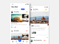 Travel application interface-3 travel app ux ui design