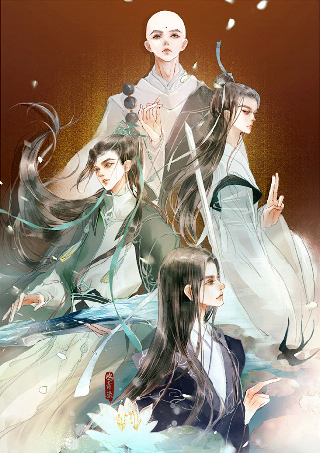 画意江湖 | 鸦青染 - 同人作品 - ...