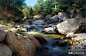 美国艺术家马克·博吉斯，精彩绝伦的风景油画作品欣赏-今日头条
