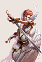 Archangel Michael by Yu Cheng Hong