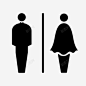 浴室西装卫生间图标 标识 标志 UI图标 设计图片 免费下载 页面网页 平面电商 创意素材