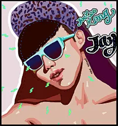 joekeekong  的插画 不敢画肌肉得我....