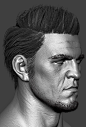 head for ABOUTCG offline education demo, Yang Yu : highres model screenshots in Zbrush