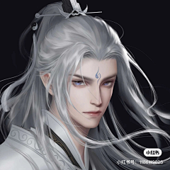 绝绝爪采集到厚涂男头
