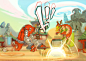Animations for JanKen Battle Arena : El Diablo, Sébastien Parodi : Character animations for JanKen Battle Arena, a turn based fighting game developped by BakCorp Studio.

Graphics and character design by Vito Salamone : http://blazar-hazard.tumblr.com/