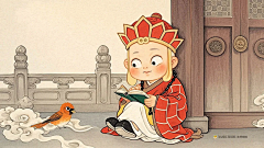 奥度文创采集到西游系列插画
