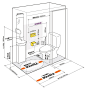 卫浴空间·尺寸