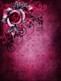 复古玫瑰花背景底纹 背景花边 花朵 鲜花背景 背景 设计图片 免费下载 页面网页 平面电商 创意素材