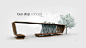 Bus stop by Lukáš Zajíc, via Behance