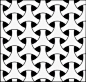 Celtic repeating geometric pattern
